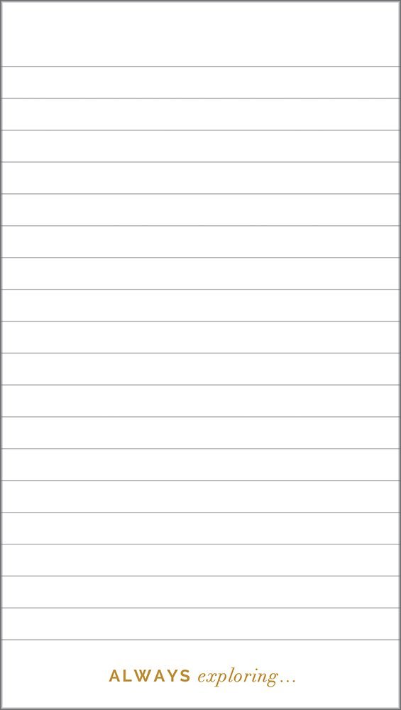 "List Pad by Compendium:""Believe in Every Possibility"" — 200 lined sheets with gilded edges and inspiring sentiments on each page", 1 ea (6748)