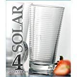 Home Essentials 328 Set of 4 Solar 17 Oz Highball Glasses
