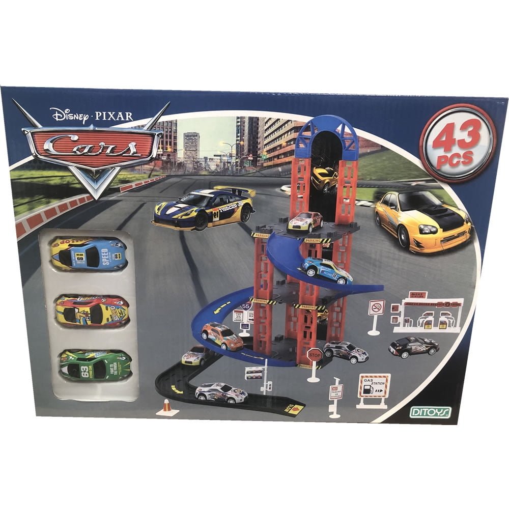 Disney Pixar Cars Parking Super Garage