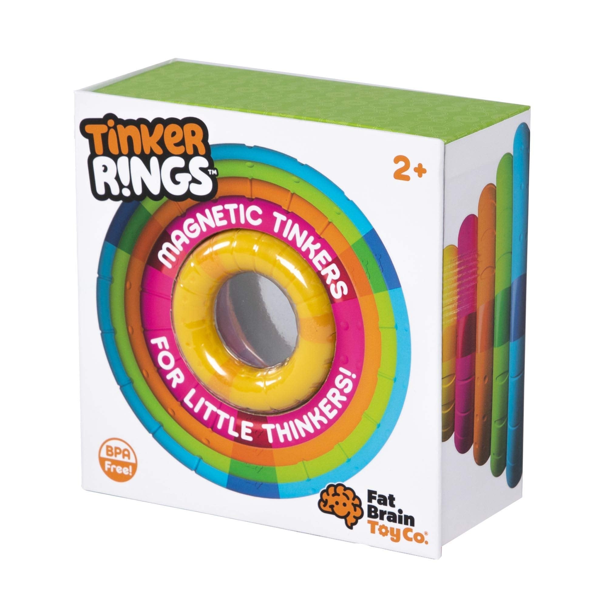 Fat Brain Toys Tinker Rings Baby Toys & Gifts for Ages 2 to 3