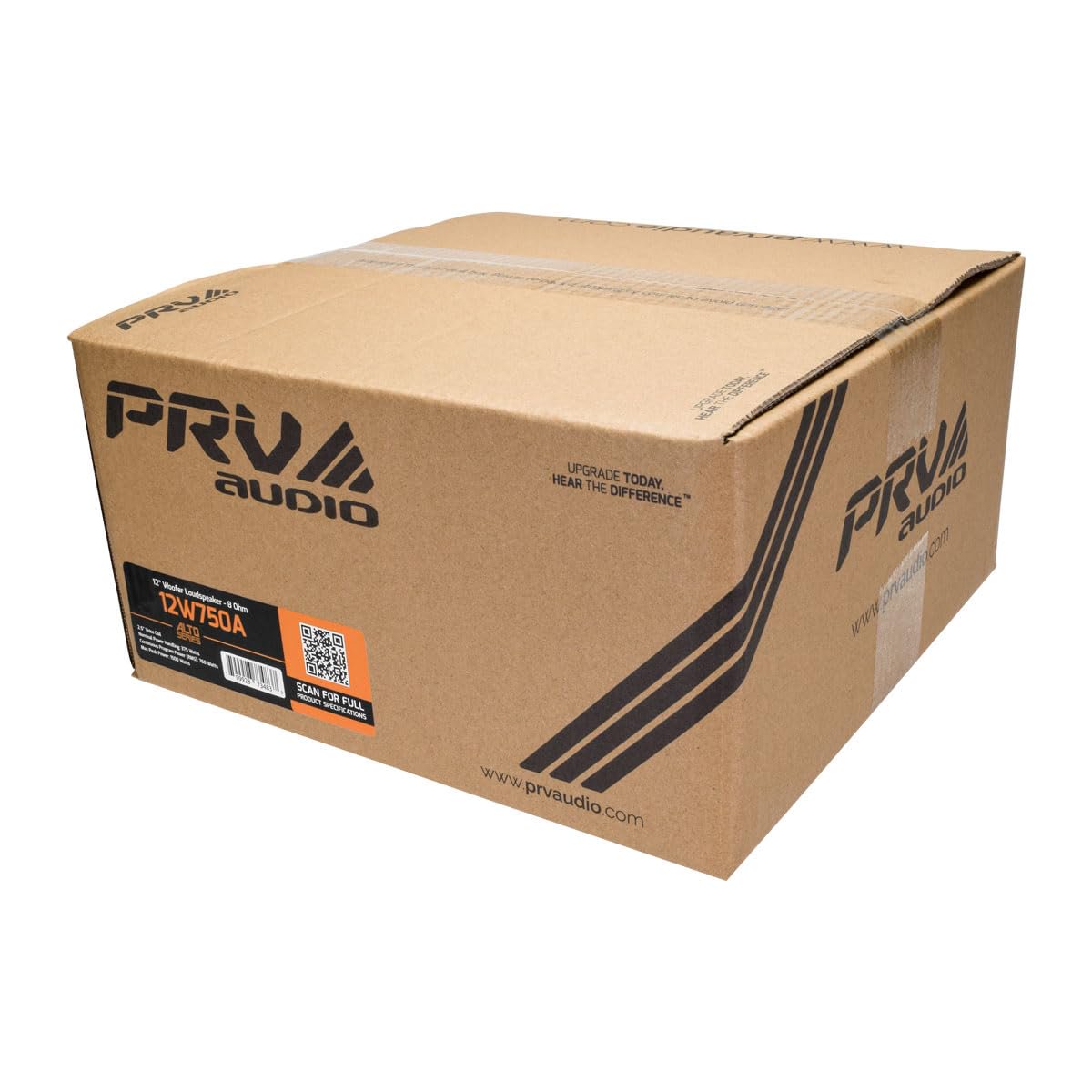 PRV AUDIO 12 Inch Woofer Speaker 12W750A 750 Watts, 8 Ohm, 2.5 in Voice Coil, Pro Audio Systems Loudspeaker (Single)