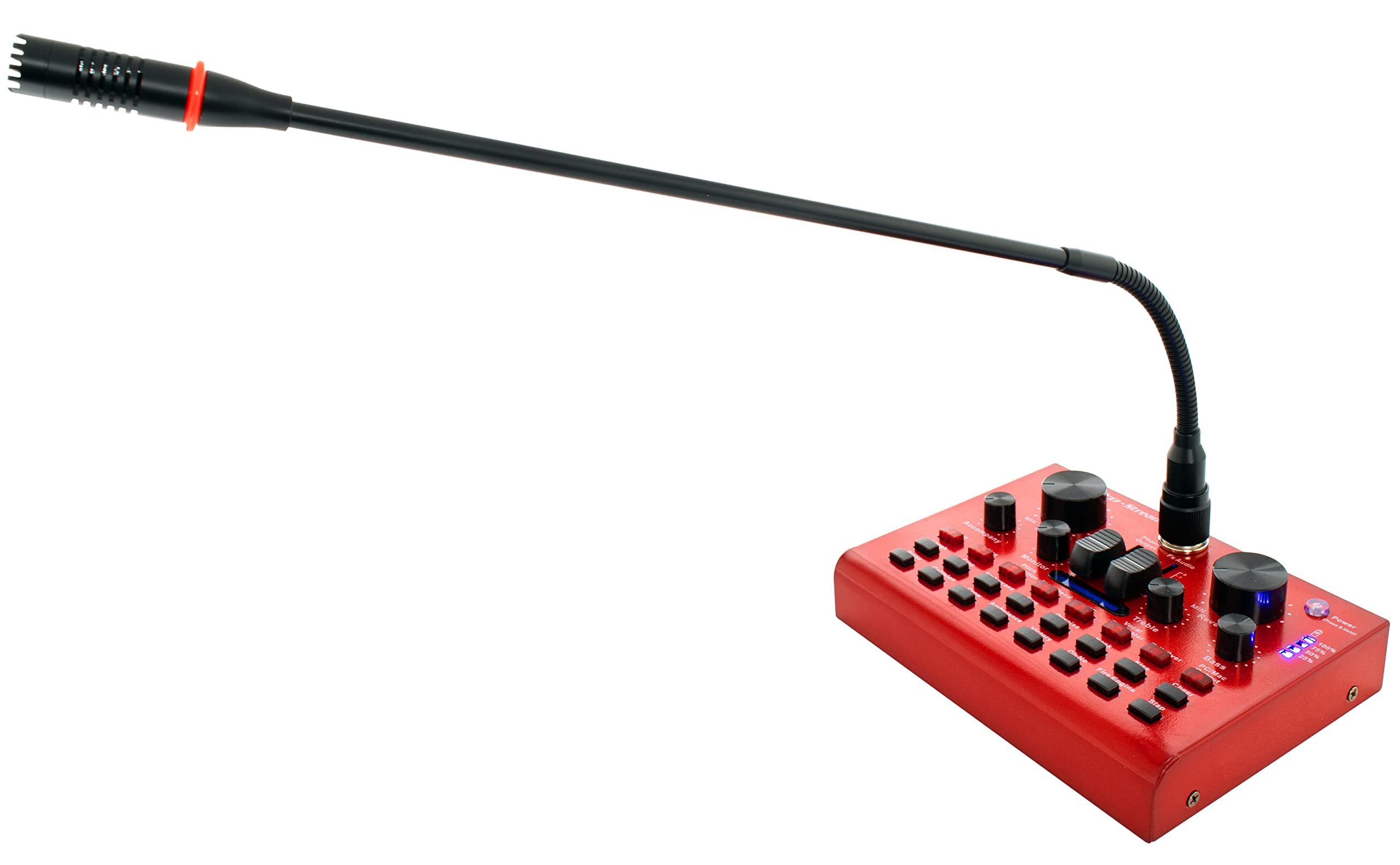 VocoPro Portable Studio, USB Audio Interface with Microphone, for Recording and Streaming. (Streamer-Desktop)
