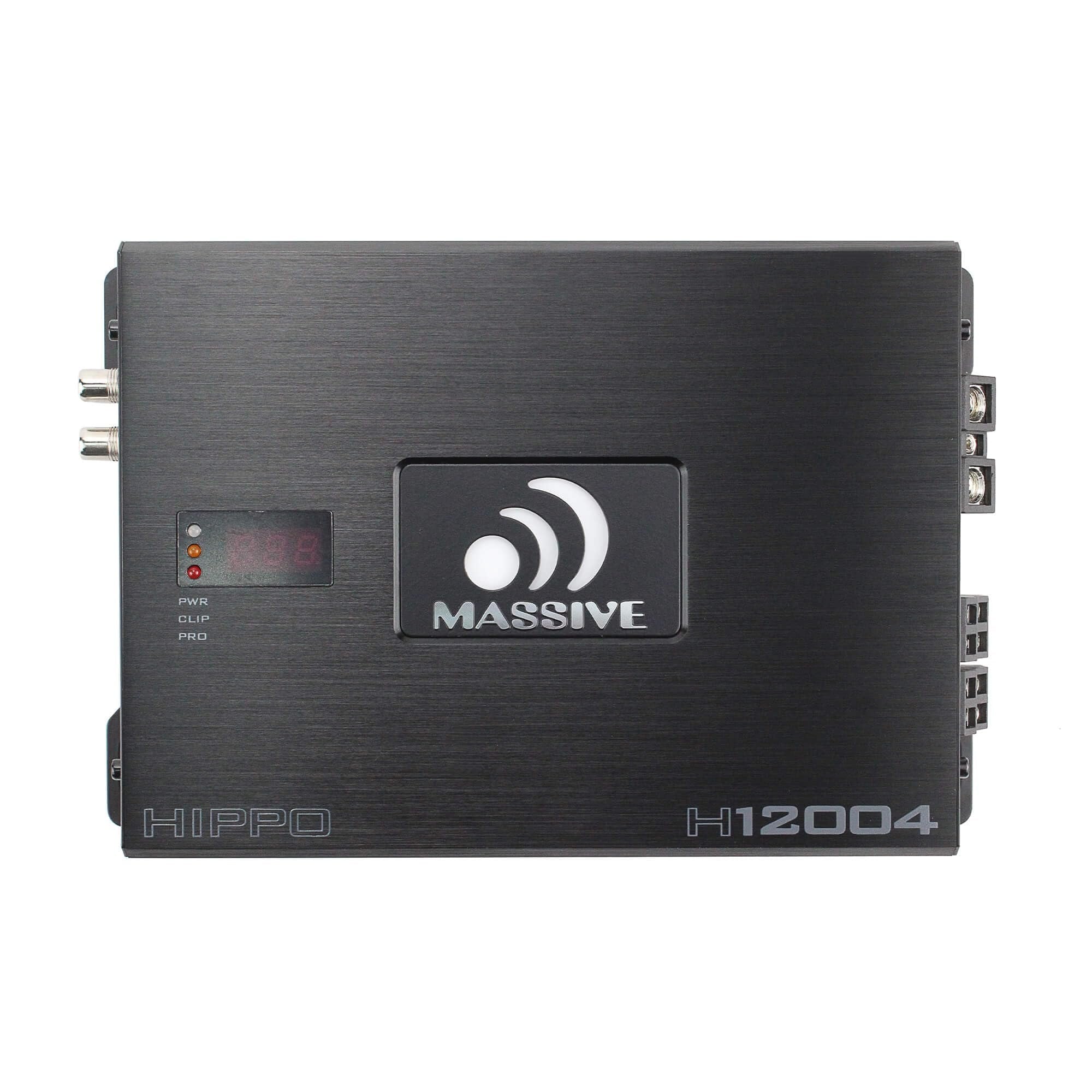 Massive Audio H12004 | 200 Watts RMS x 4 @ 4 Ohm 4 Channel Amplifier
