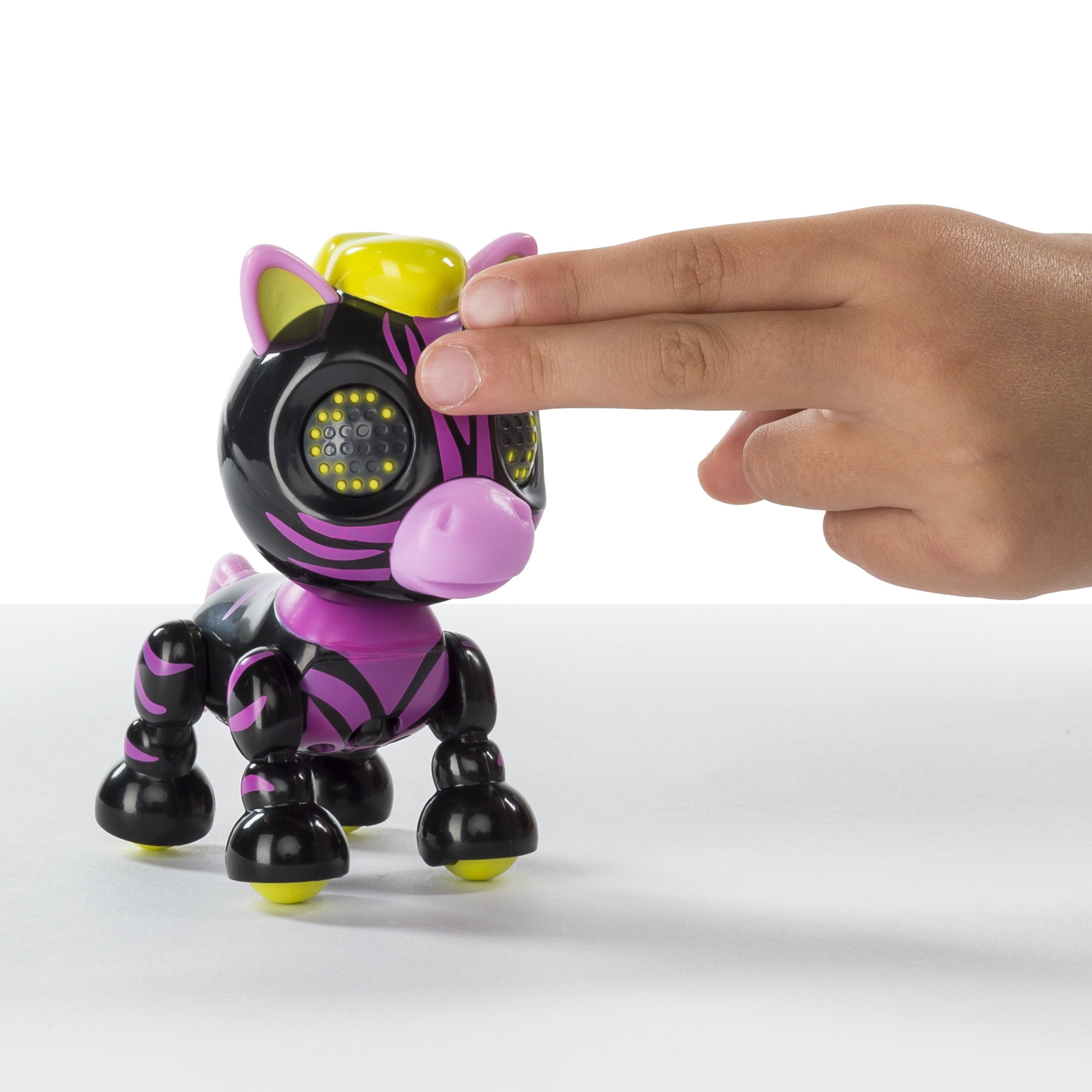 Zoomer Zupps Interactive Zebra with Lights, Sounds and Sensors ~ Zellie