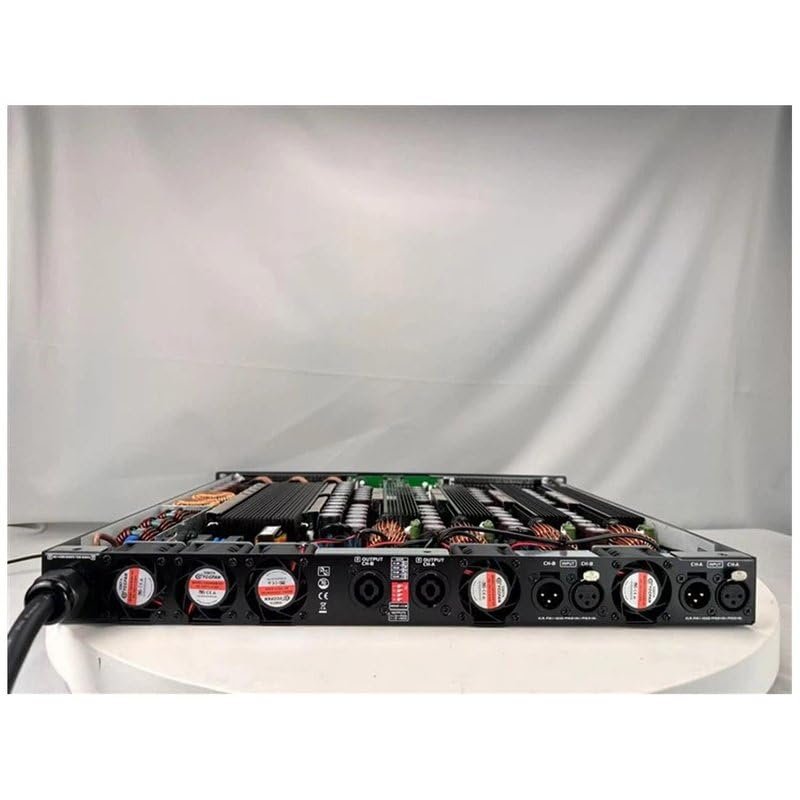 ADMARK AD-60 Class-D Pro Audio Amplifier 2 Channel Portable Efficient Audio Setup Built-in Protection Against Short Circuits Overloads Overheating
