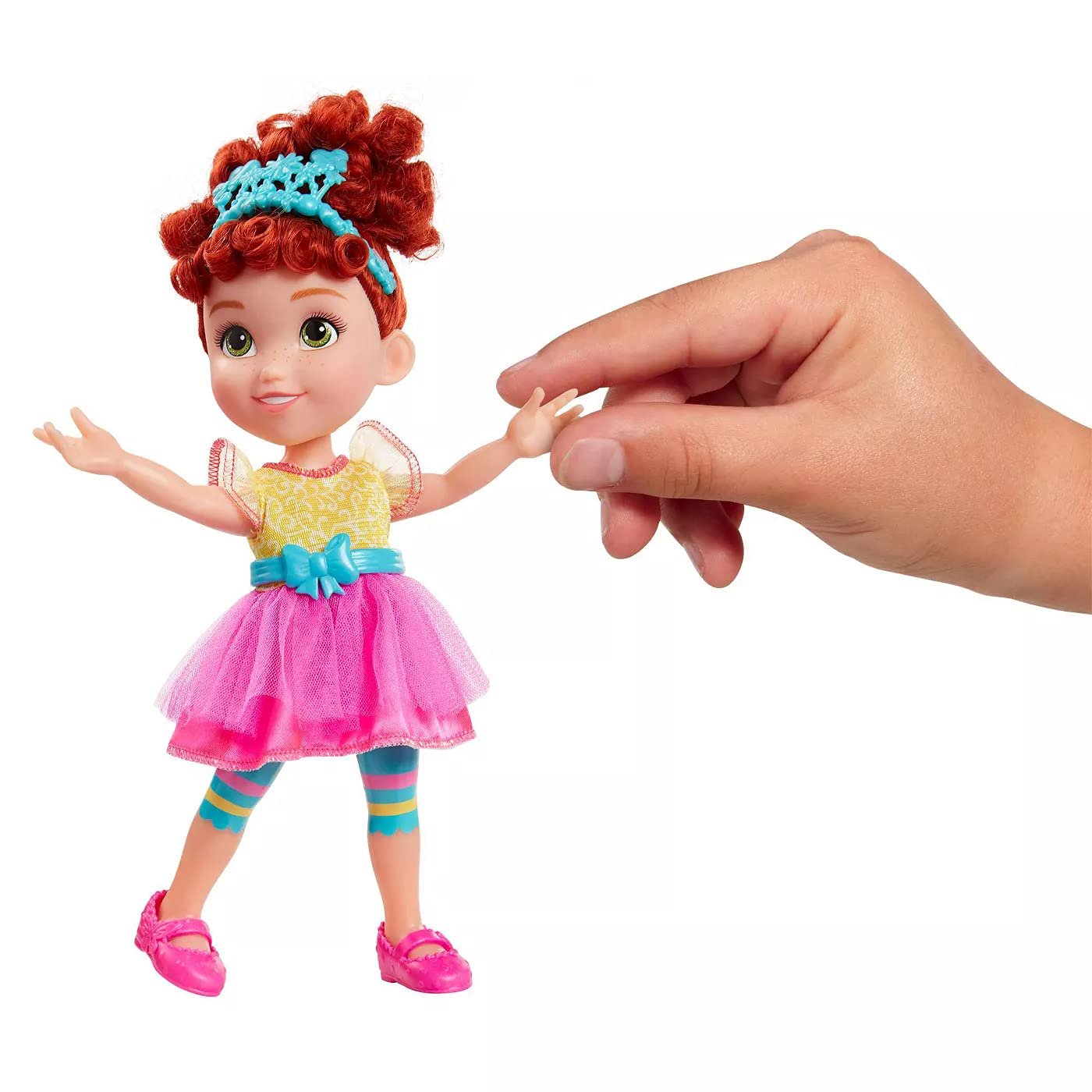Jakks Disney Fancy Nancy Doll and Book Set Featuring "My Fanciest Things" - Learn About All The Fancy Things in Nancy's Room - Fancy Nancy Doll Dressed In Her Signature Outfit From the Show