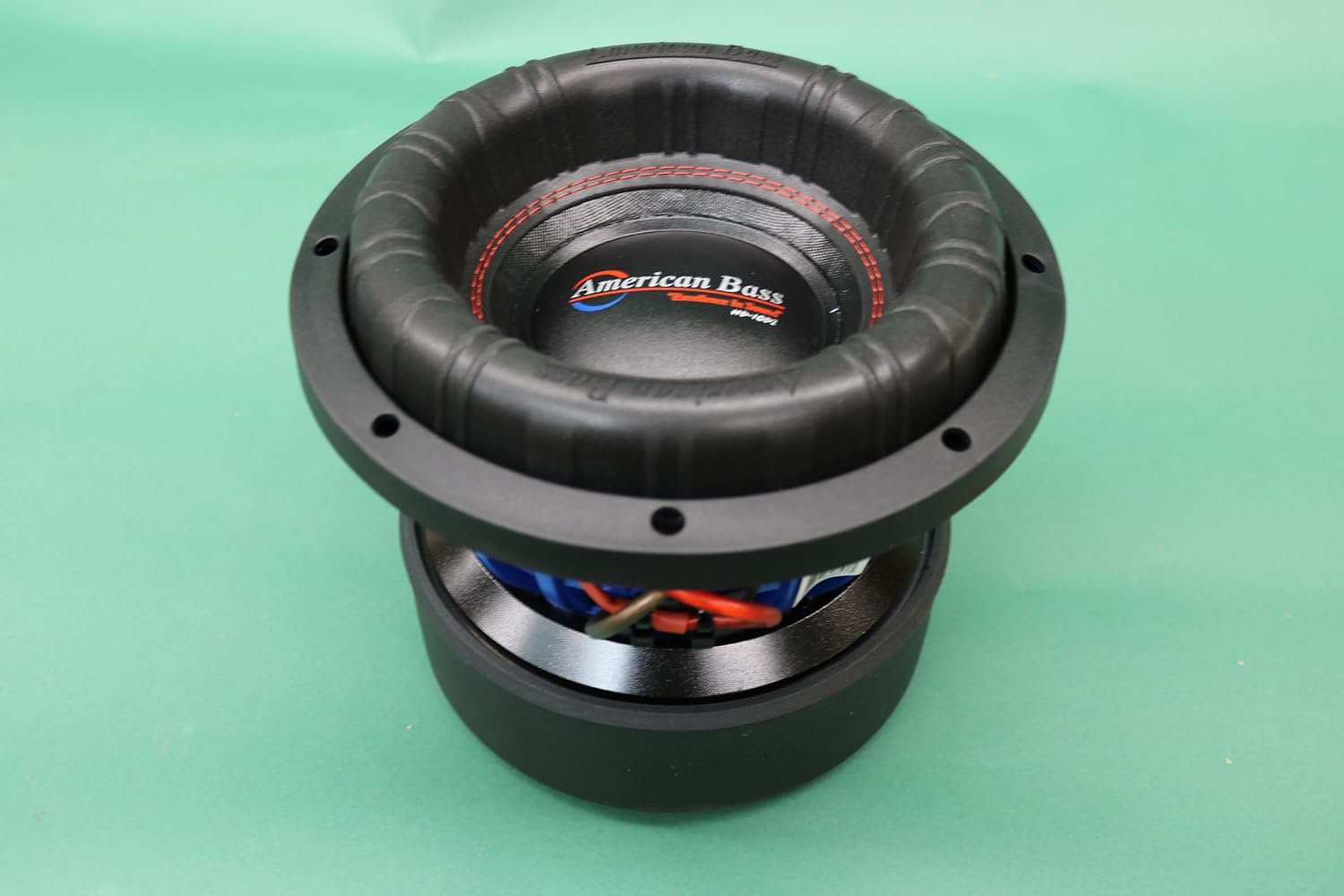 American Bass HD-10D2V3 10" Car Subwoofer 2200W RMS 4000 Watt Max Dual 2 Ohm - 3.3" Voice Coil Sub Woofer Audio Driver Motor Structure, Ported Enclosure Builds