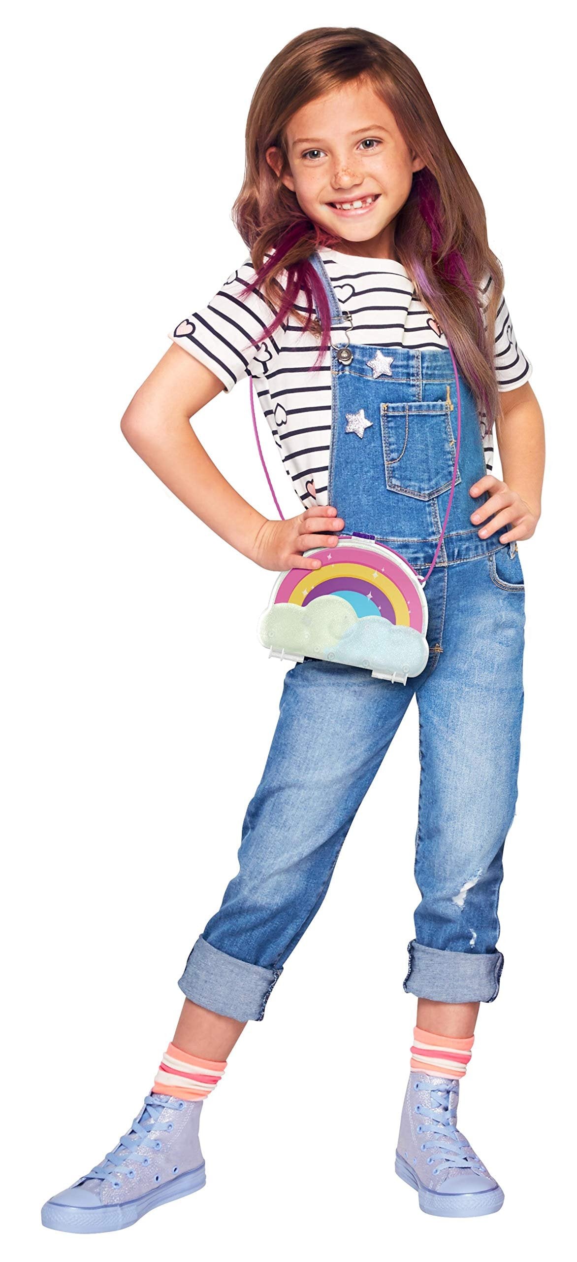 Polly Pocket- Cofanetto Borsetta dei Segreti Arcobaleno Polly Giocattolo per Bambini 4+Anni, GKJ65