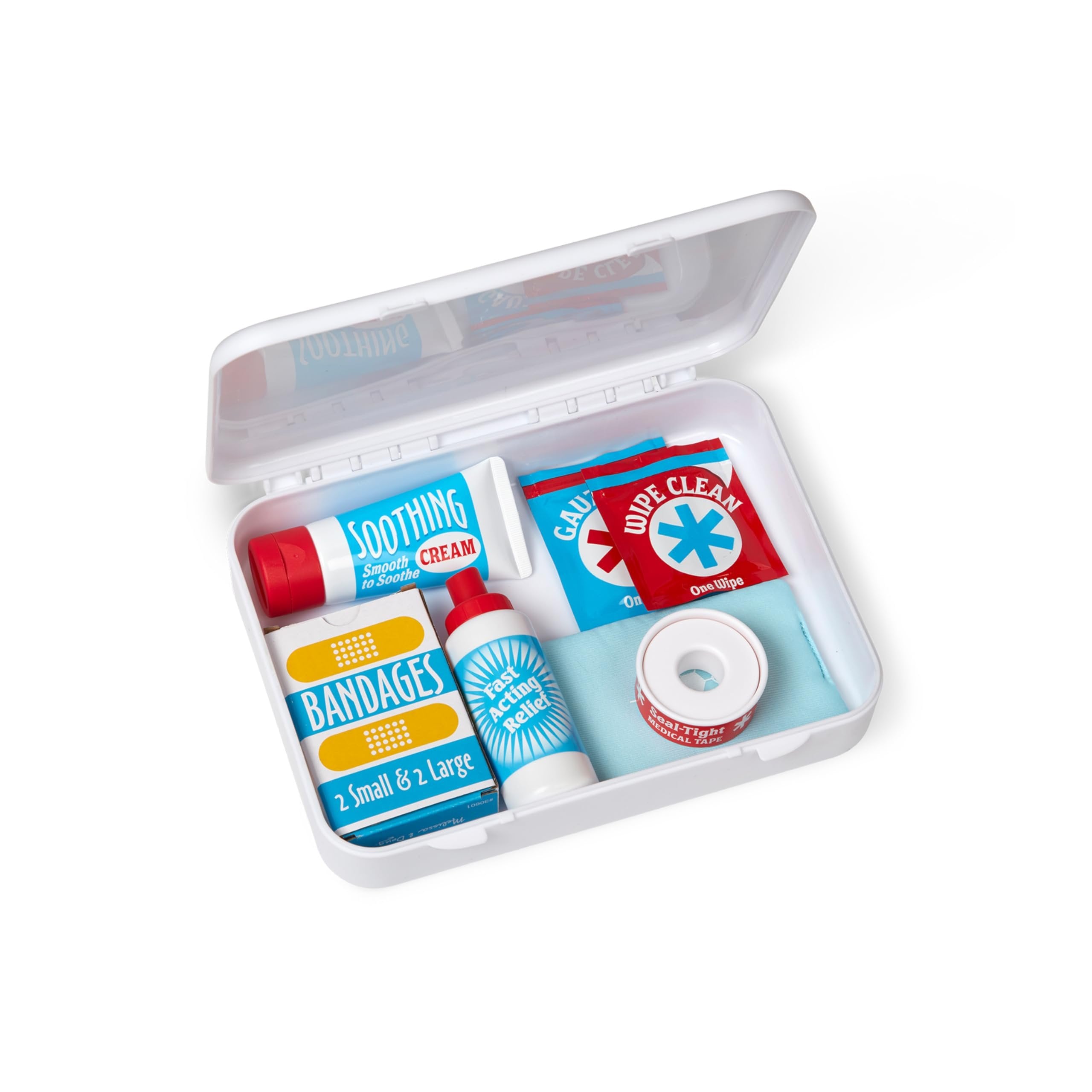 Melissa & Doug Get Well First Aid Play Set | Pretend Play | Play Set | 3+ | Gift for Boy or Girl