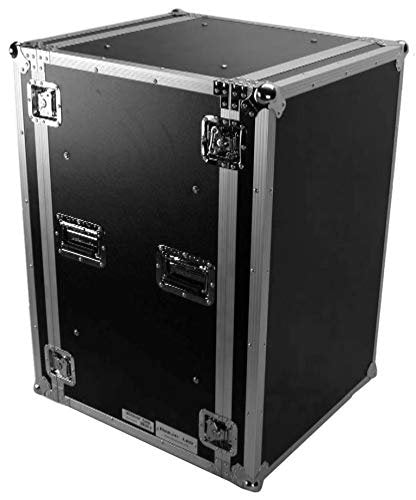 Outstanding Shock Mount Amp Rack Made From Laminated 9.0 mm Plywood Ata-300 Style Dual Anchor Rivets Spring Action Handles Classified By The Air Transportation Association DEEJAY LED TBH18UADSM21W