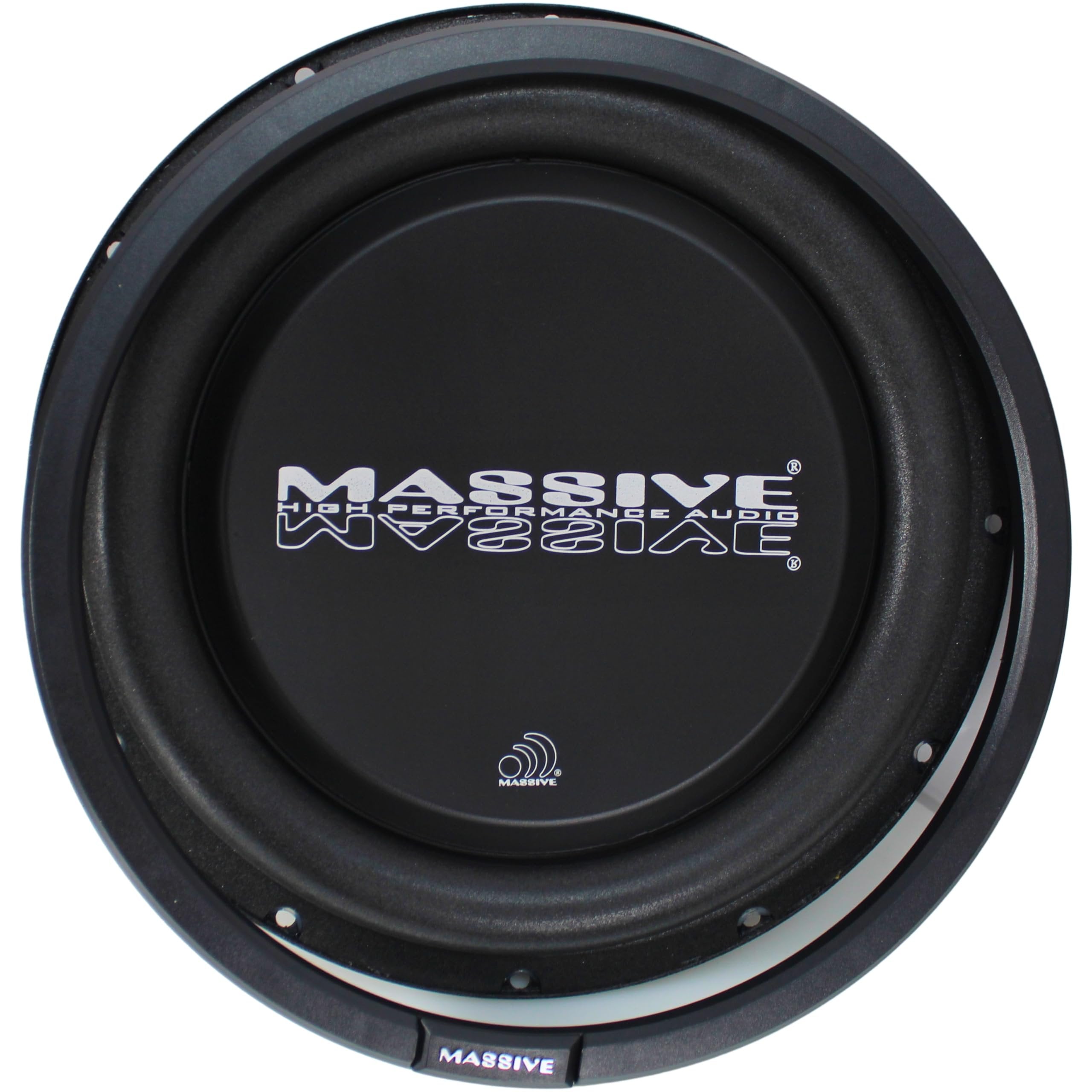 Massive Audio UFO Series 10" 300W RMS 4-Ohm DVC Shallow Mount Subwoofer/ UFO10V2