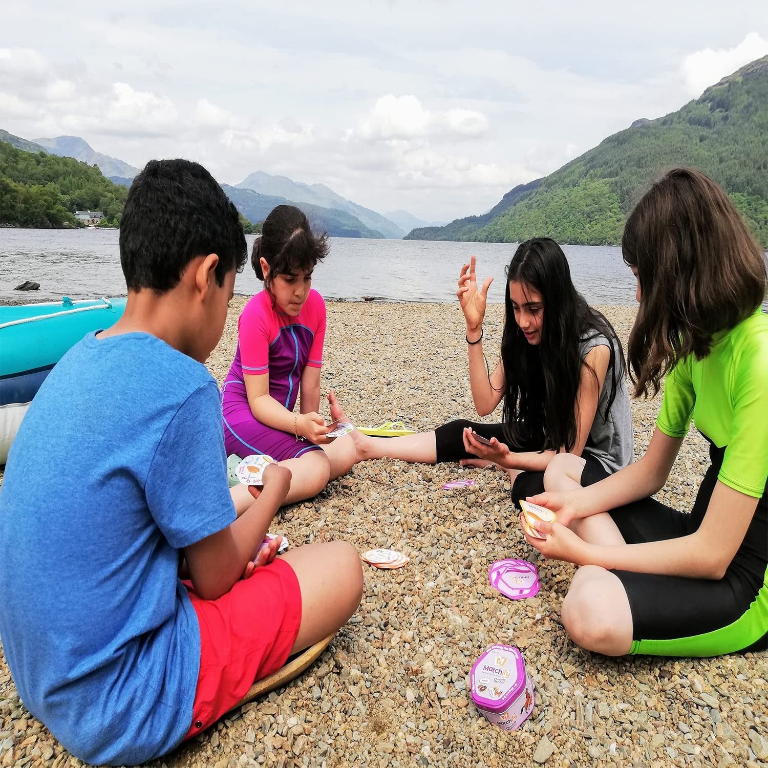 Matchify Card Game: Professions | The Seriously Fun Challenge for Families Kids and Friends Travel Party Card Game - Catch The Match, Spot it, and Shout It Out – Match Crewmates – Learning Game