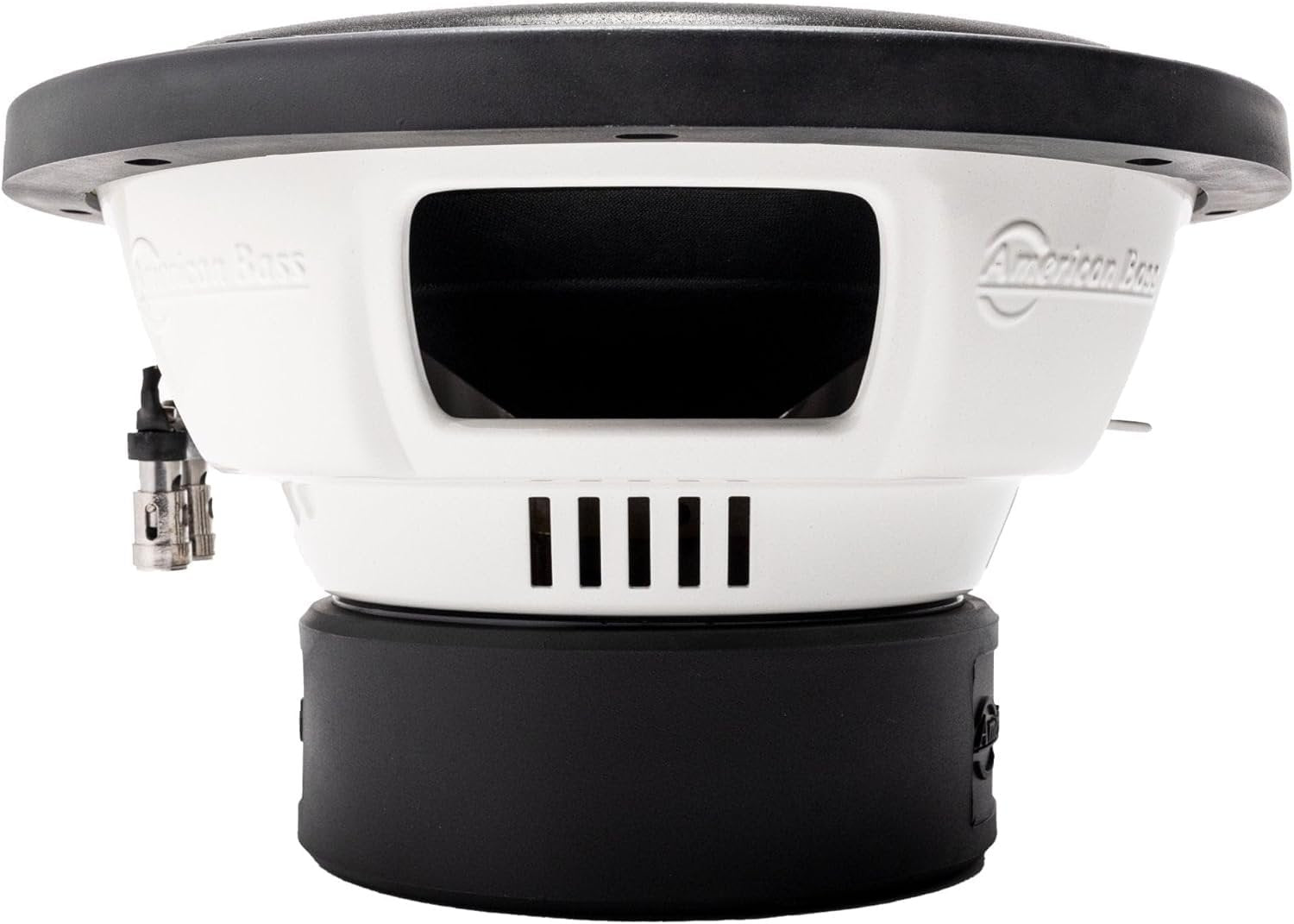 American Bass DX Series 10" Car Subwoofer, 600W Peak / 300W RMS, 4 Ohm High-Performance Subwoofer with White Stamped Basket, Foam Surround, and Double Magnet for Car Audio Systems