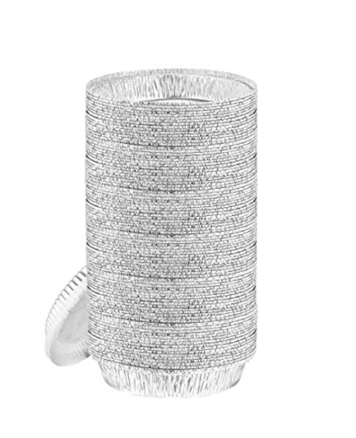 Heavy-Duty Reusable Eco-Friendly Aluminum Foil Round Pan with Dome Lid - 8.5" x 8.5" x 2.75" (Pack of 288) - Perfect for Catering, Parties, and Bake Sales