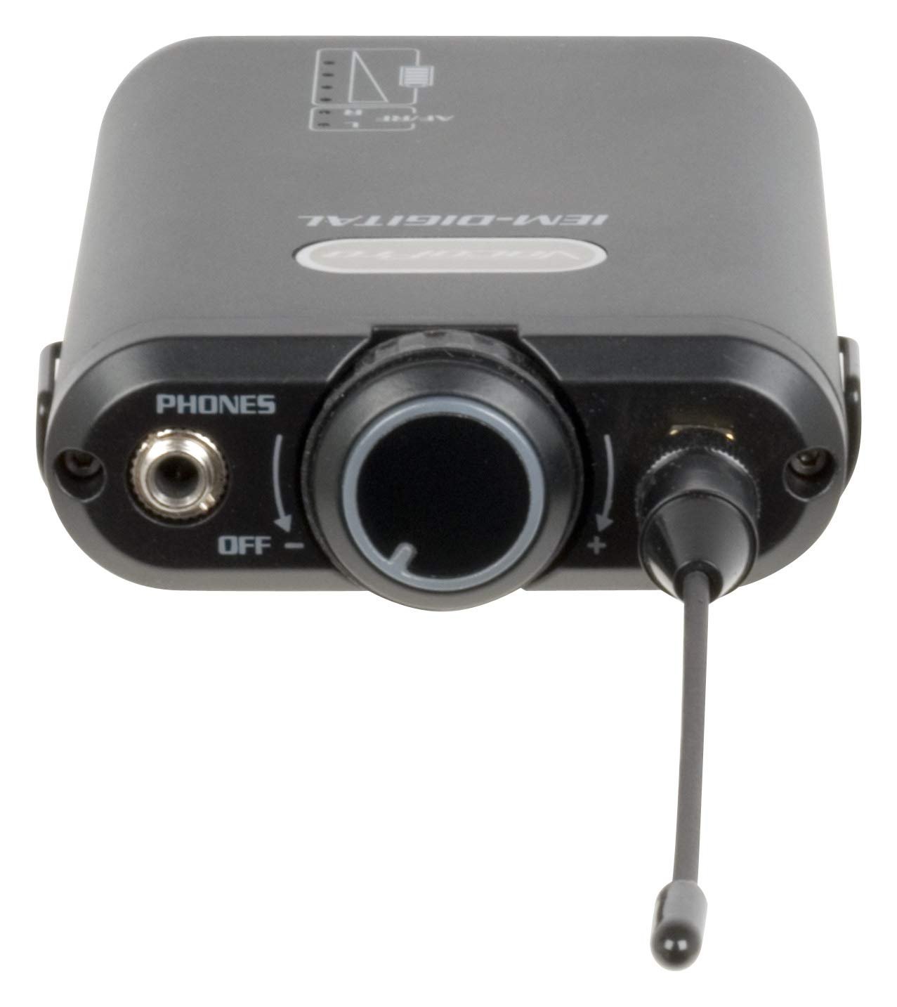 VocoPro IEM-DIGITAL-12 - Professional Digital Stereo/True Dual Mono In-Ear Monitor, Black