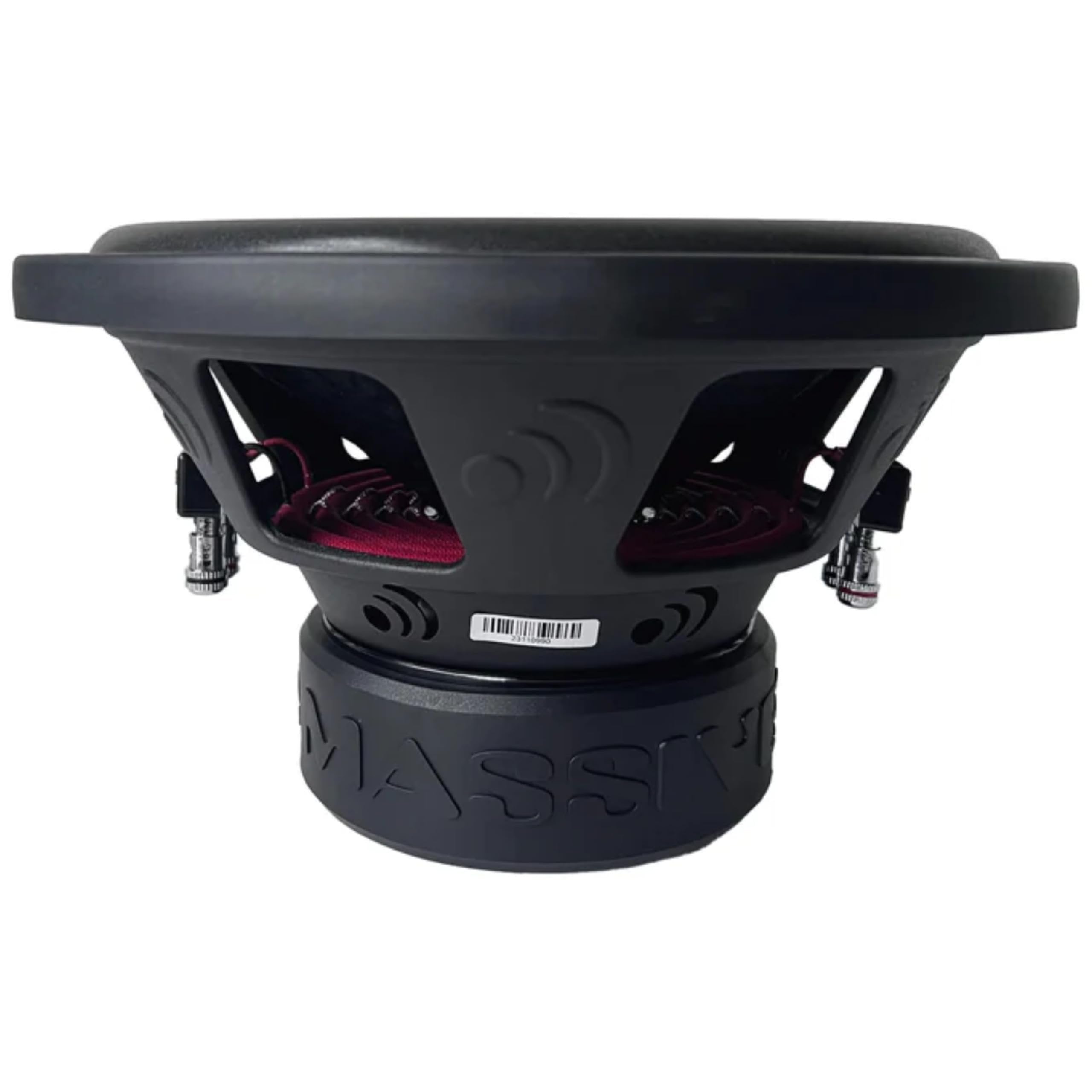 Massive Audio GTX124H | 12" 800 Watts RMS / 1600w MAX Dual 4 Ohm Subwoofer for Controlled deep bass