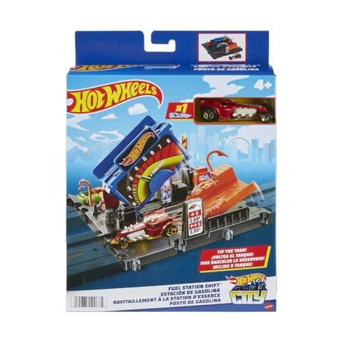 Hot Wheels Fuel Station Shift Station Essence Tankstelle