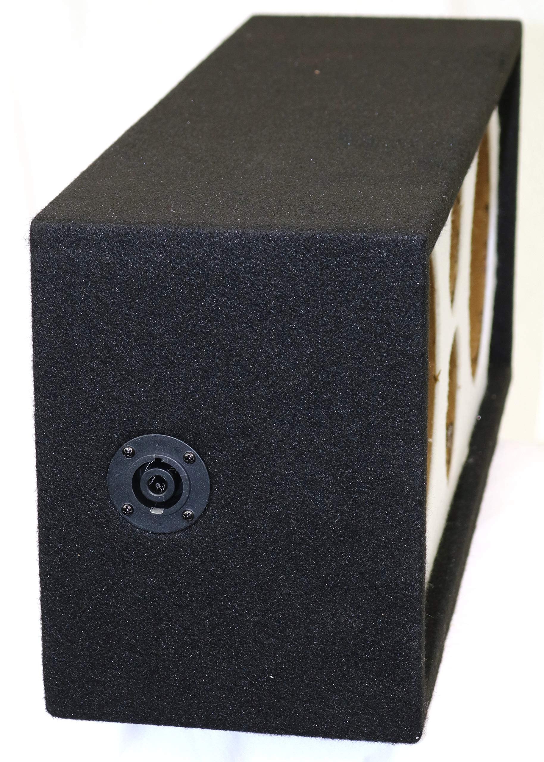 Deejay LED Two 8-in Woofers Plus Two Tweeters Empty Chuchera Speaker Enclosure - D8TW2BRAZIL
