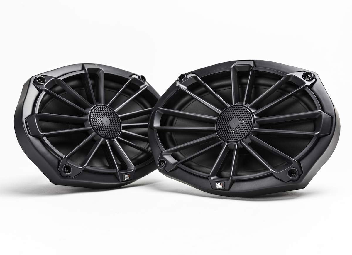MB Quart 6X9 2-Way COAXIAL Nautic SPK SY, 6x9 inch (NP1-169) Black