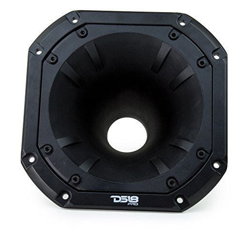DS18 PRO-HA300A Pro-HA300 Highly Durable Aluminum Long Throw Horn 2-Inch Throat Diameter, Black