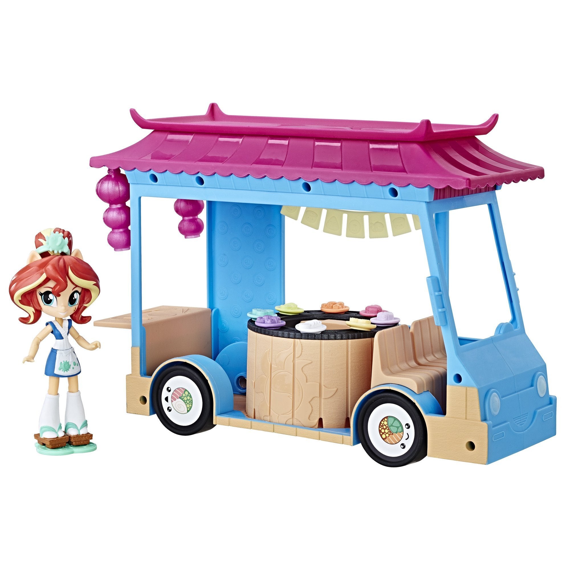 My Little Pony Eg Minis Sunset Shimmer Sushi Truck