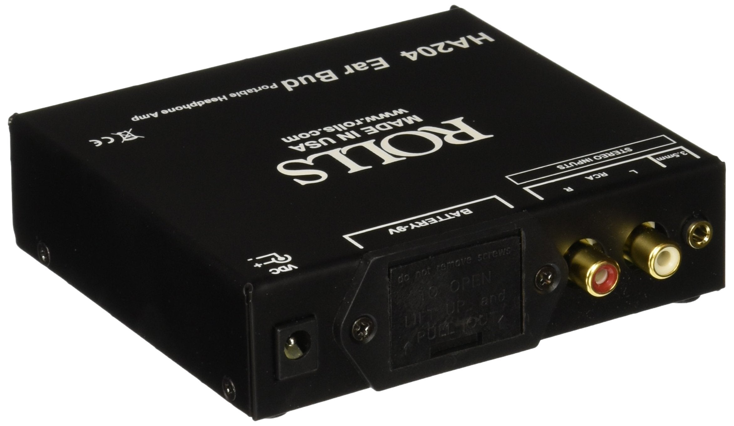 ROLLS HA204P Portable Battery/AC Operated Headphone Amplifier