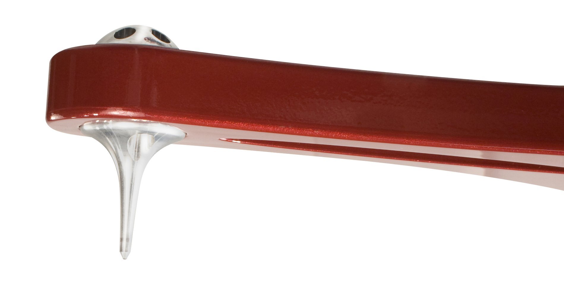 Ultimate Support MS-90/45R 45" Monitor Stands - Red Finish
