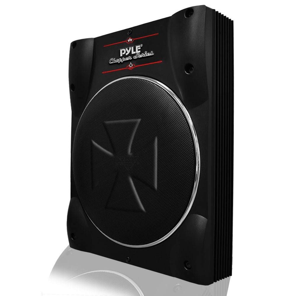 Pyle PLBASS10 10-Inch Low-Profile Super-Slim Active Amplified Subwoofer System