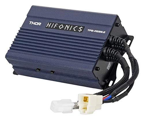 Hifonics TPS-A500.2 THOR Series Class-D 2-Channel 2-Ohm Stable Powersports Amplifier For Polaris RZR/ATV/UTV/Cart/Boat