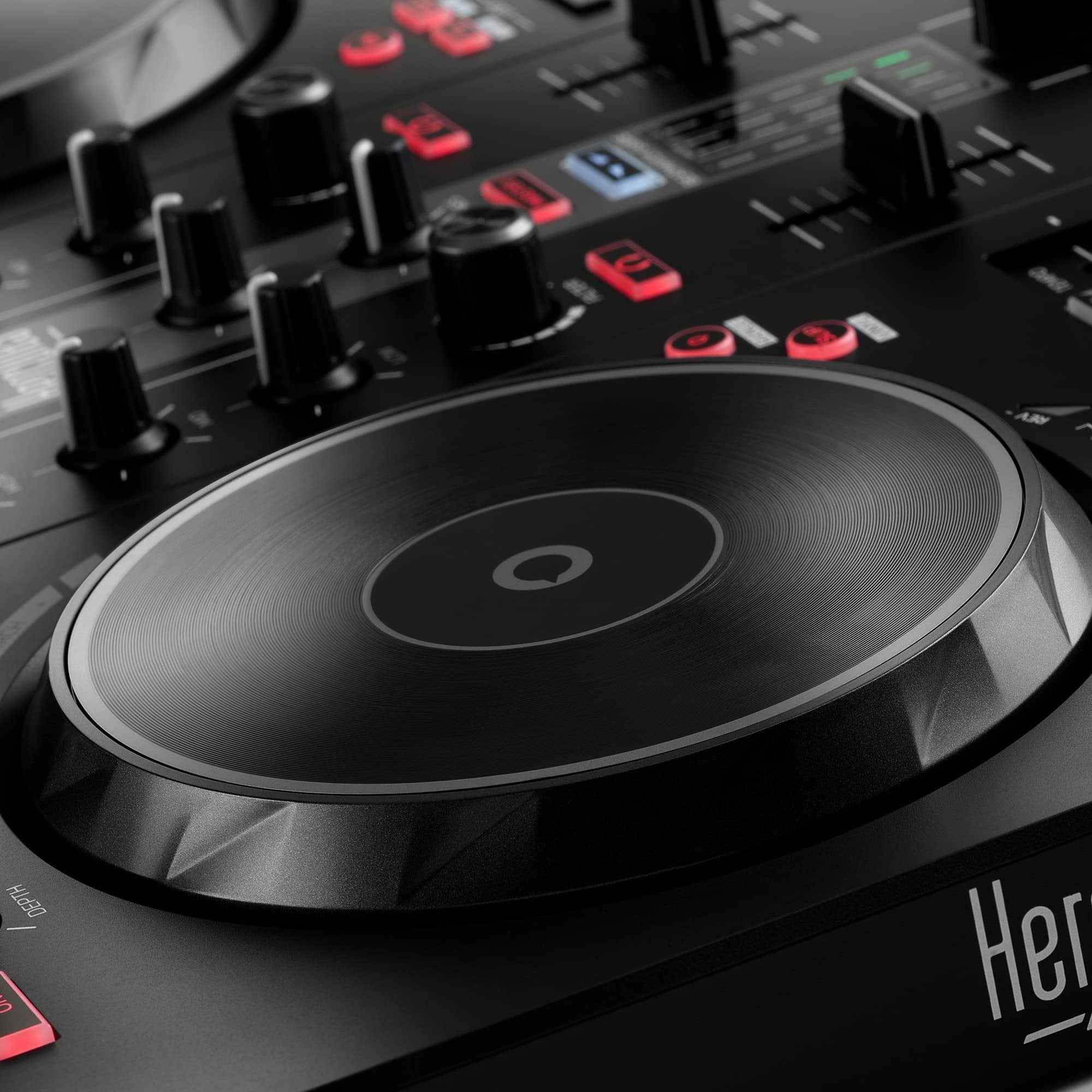 Hercules DJControl Inpulse 300 MK2 with Rubber Pads, Serato DJ Lite Software and Beatmatch Guide