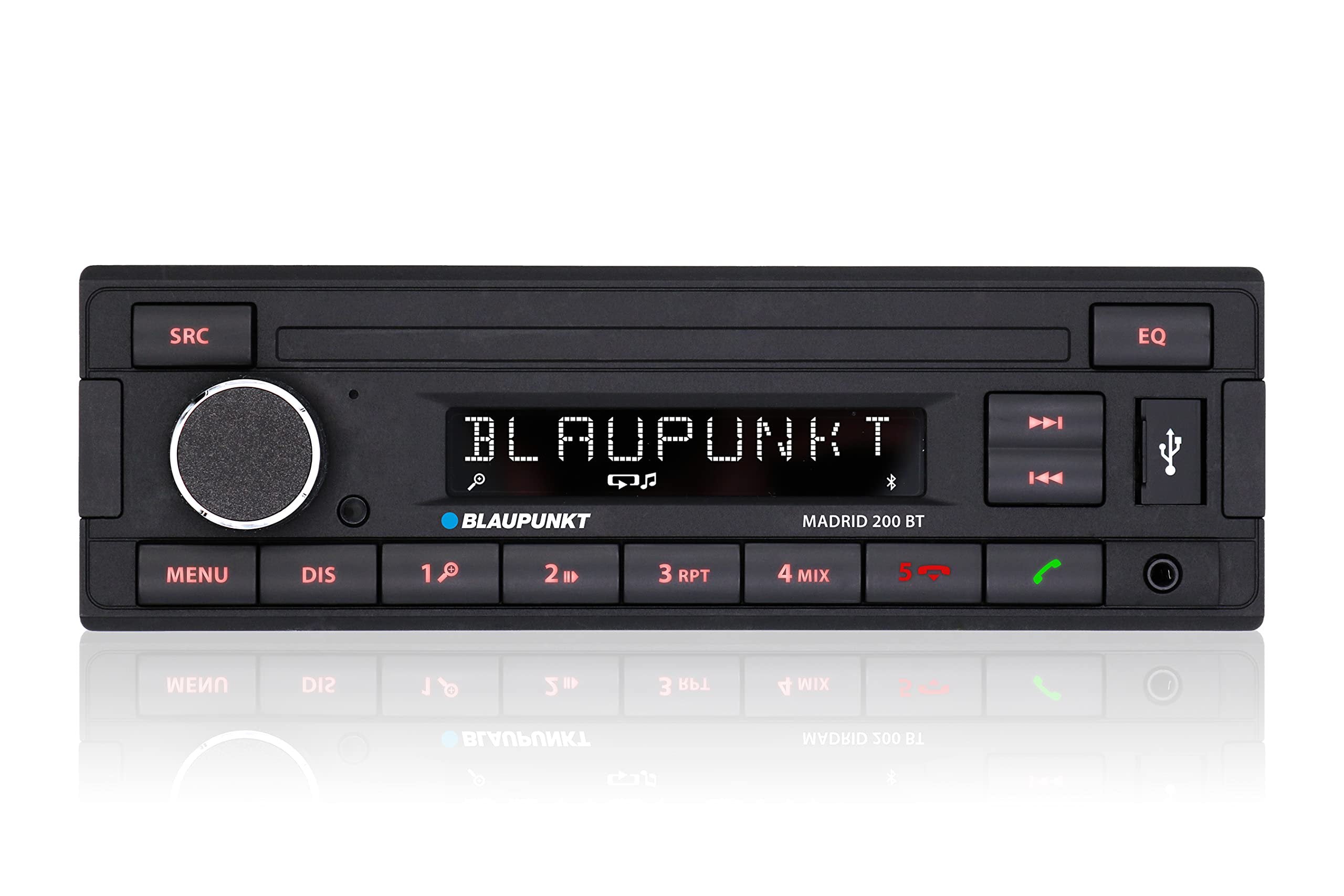 Blaupunkt Madrid 200 BT | Bluetooth, RDS-Tuner, Handsfree, USB, AUX-in