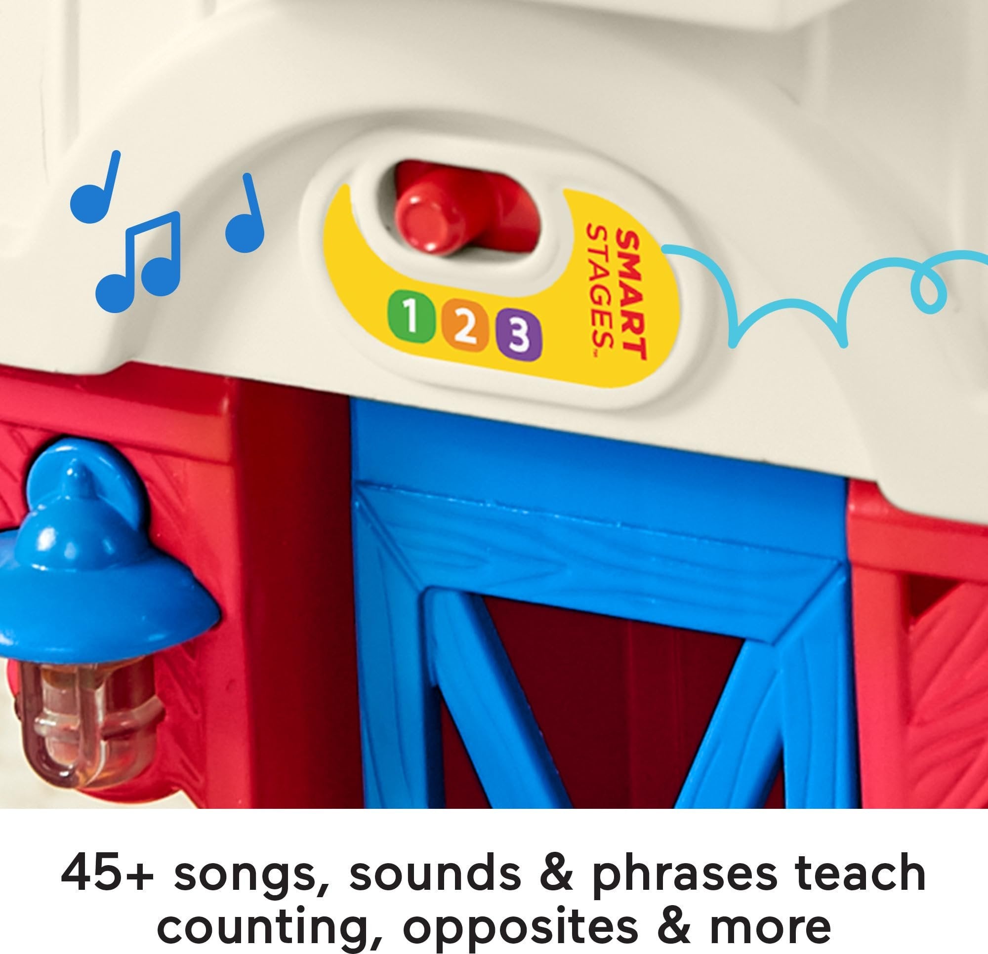 Fisher-Price Little People Toddler Learning Toy Caring for Animals Farm Electronic Playset for Preschool Pretend Play Kids Ages 1+ Years