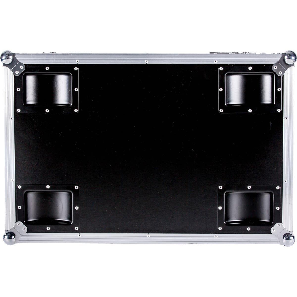 DEEJAY LED Professional Fly Drive Case For Two Platinum Lighting with Durable And Noiseless Casters including Foam Pieces to Press Lighting Tightly to Ensure Maximum Protection TBH2ELATIONWHEEL