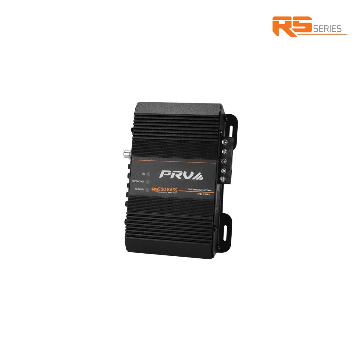 PRV Audio RS500BASS2OHM Amplifier Class-D Monoblock 1 Channel Subwoofer Amp 500 Watts RMS at 2 Ohm