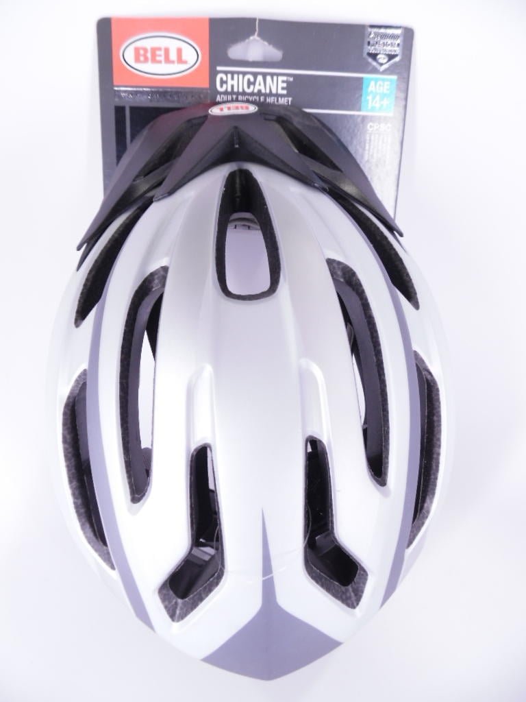 Bell Chicane Adult Bicycle Bike Helmet With Visor Gray Ages 14+