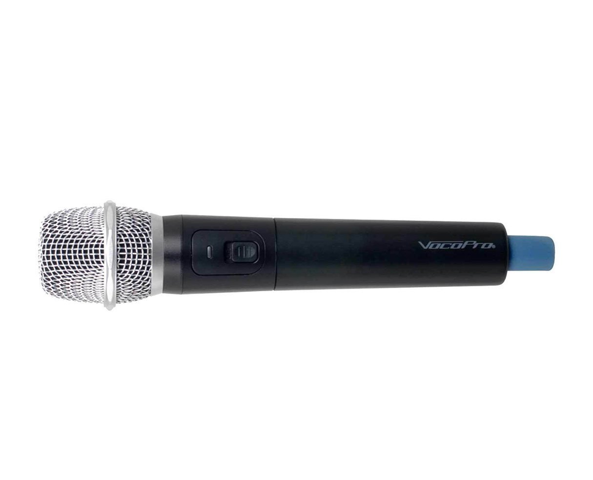 VocoPro 4 Channel, UHF/DSP Hybrid, W/HH Mic System - HYBRIDQUADH1, Black