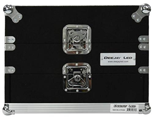 Lightweight And Durable Recessed Handles 2u Amp Side 10u Mixer Side Friction Fit Front And Rear Doors Easy To Fasten Also To Remove, For Your Convenience DEEJAY LED TBH2U10SLANTWOOD