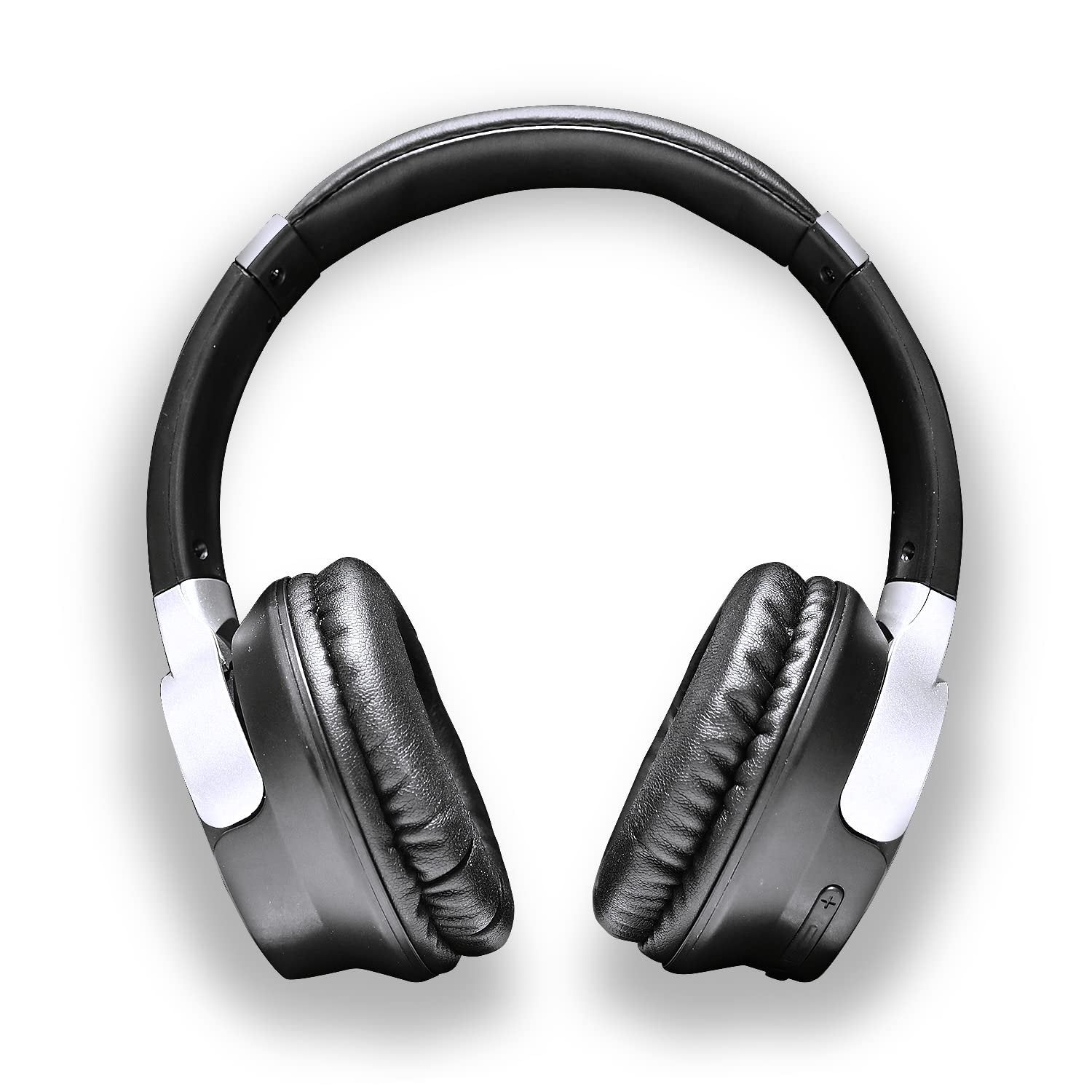 Moonki Sound MH-0710BT Headphone On Ear Wireless Bluetooth 5.0 and Wired Connection –Adjustable Cushioned Headband with Microphone and Volume Control (Black Colored)