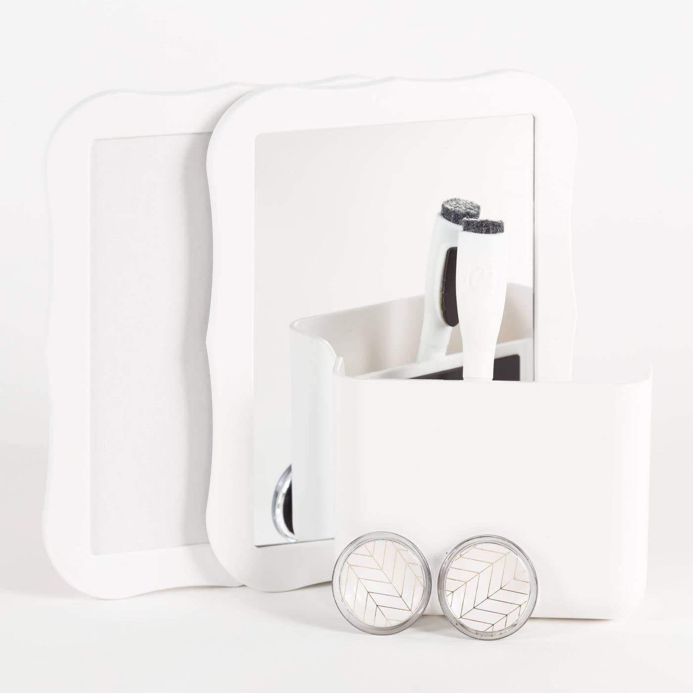 The 1 for U White Modern Magnetic Accessory Locker Starter Kit U Brand X Locker Style