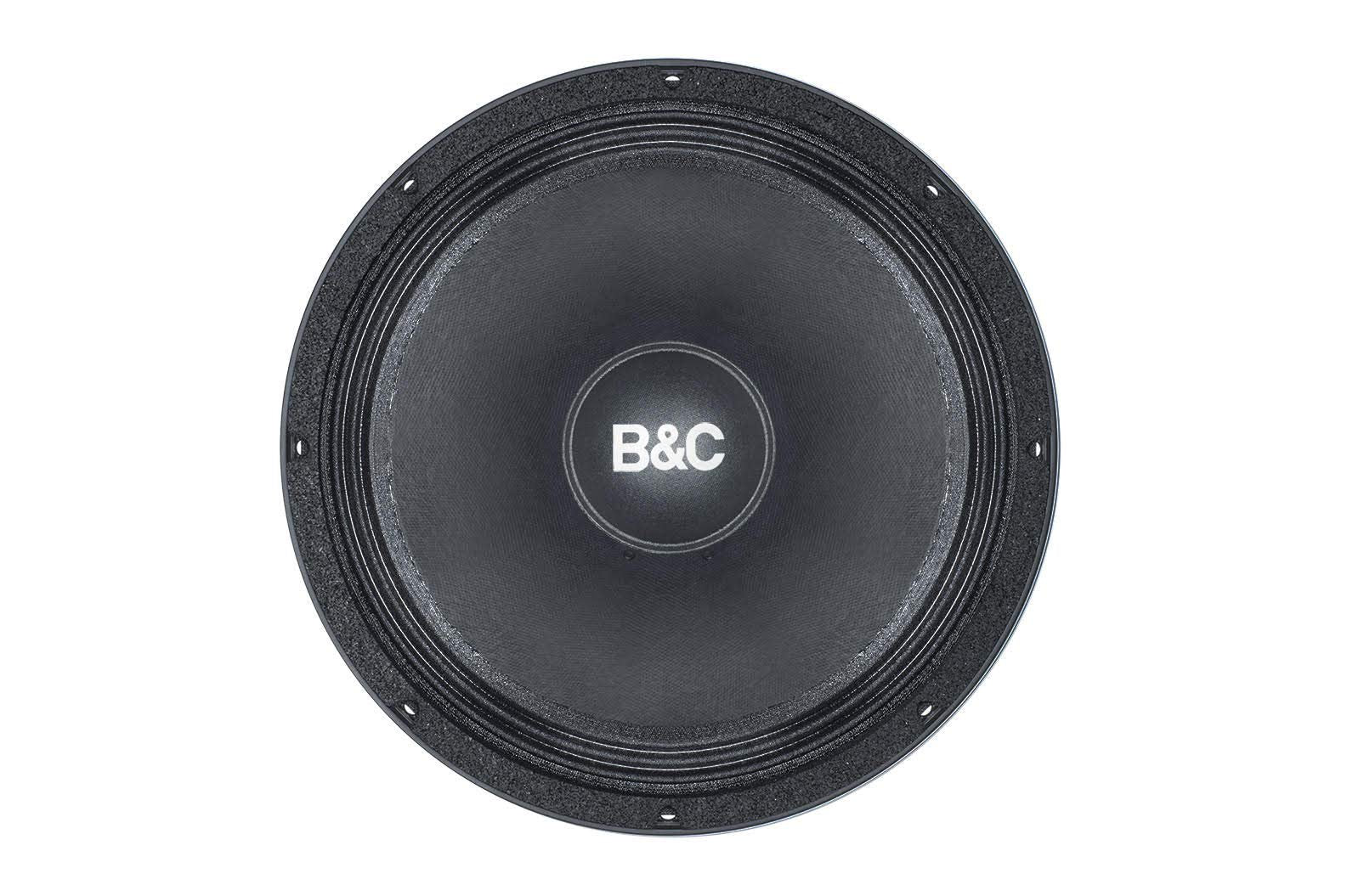 B & C Speakers 12MH888 High Power 8 Ohm Woofer with High Temp Voice Coil and Front Side Water Proofing
