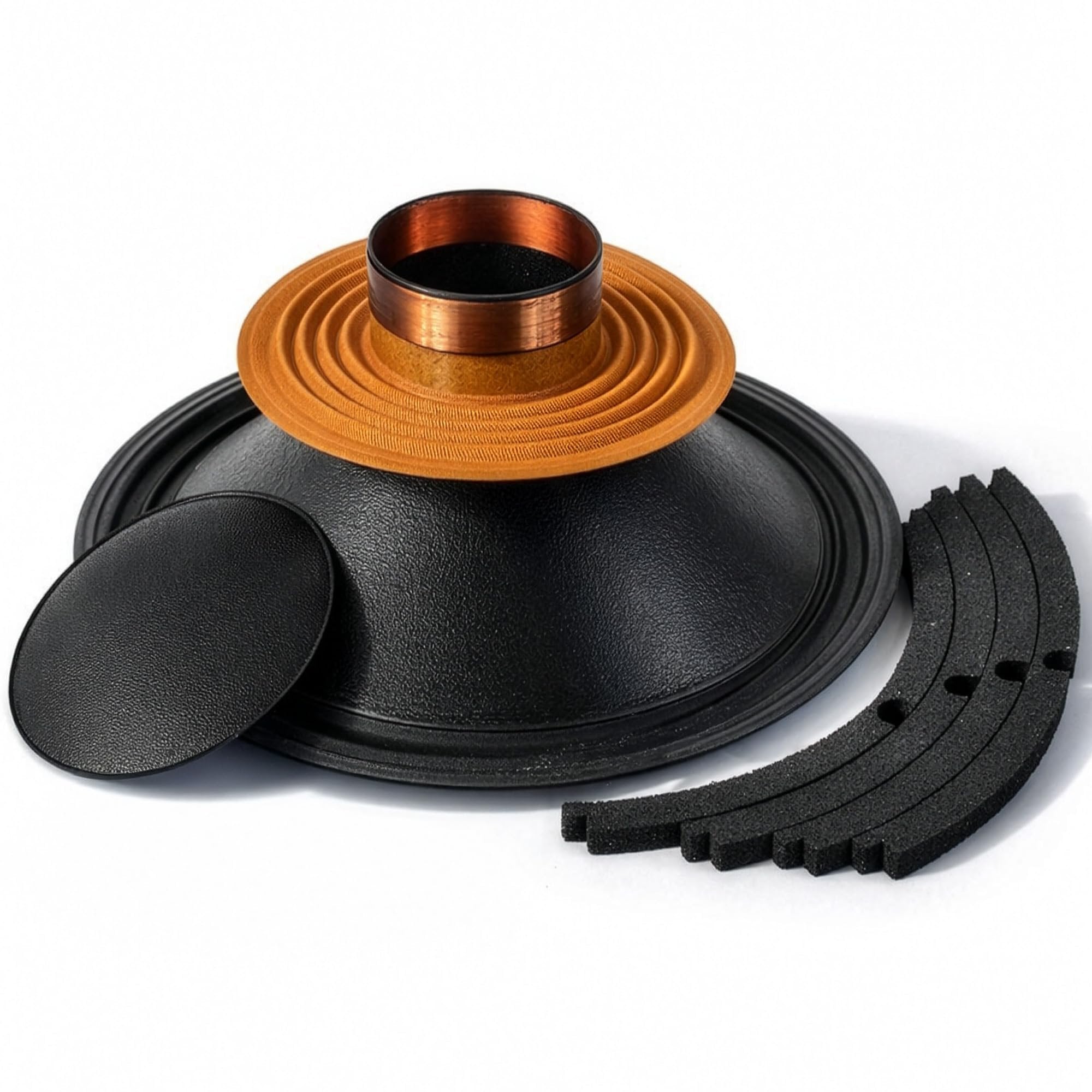 B&C 18-Inch Speaker Recone Kit, Waterproof Cone, 2 Ohm Replacement Recone Kit for IPAL 18IPAL Woofer, High Power Speaker Recone Kit for Pro Audio, Touring Systems