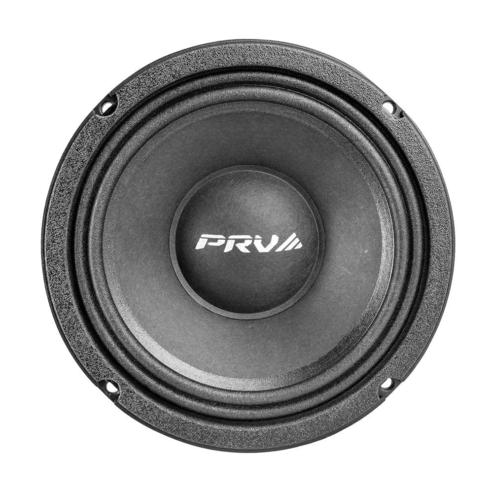 PRV AUDIO 6.5 Inch Midrange Speaker 6MR500-NDY-4 500 Watts 4 Ohm Neodymium Magnet, High Output Loudspeaker for Car Audio & Motorcycle (Single)