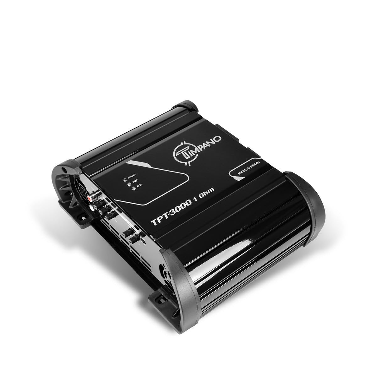 Timpano TPT-3000 1 Ohm Compact Amplifier 3000 Watts, 1 Channel, Full Range Amp Class D for Car Speakers, Loudspeakers, Drivers and Tweeters on Car Audio Systems
