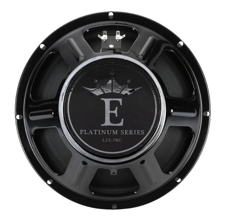 Eminence L12-70C-16 12-inch Alnico Magnet Guitar Speaker - 70W 16 Ohm Vintage Tone Replacement for Guitar Amps - Warm Retro Sound for Blues, Rock and Country Styles