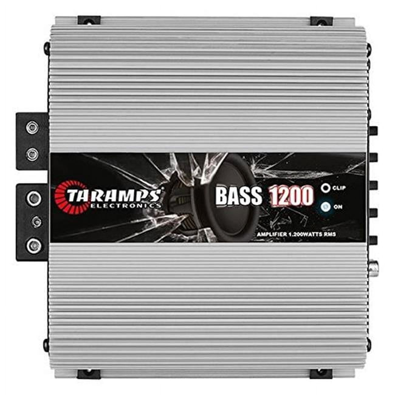 TARAMPS Module Car Audio Amplifier Class D (1 Channel 1200 Watts RMS at 1 ohm) best for bass applications BASS1200.1 TARAMPS Module Car Audio Amplifier Class D (1 Channel 1200 Watts RMS at 1 ohm) best for bass applications BASS1200.1
