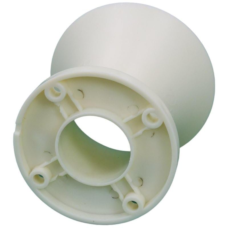 DEEJAY LED 5 3/8-Inch Fiberglass Horn, Creme Colored Bolt-On Compression for 2-Inch Throat High Frequency Drivers, Driver Replacement Compatible with B&C, RCF, BEYMA, SELENIUM