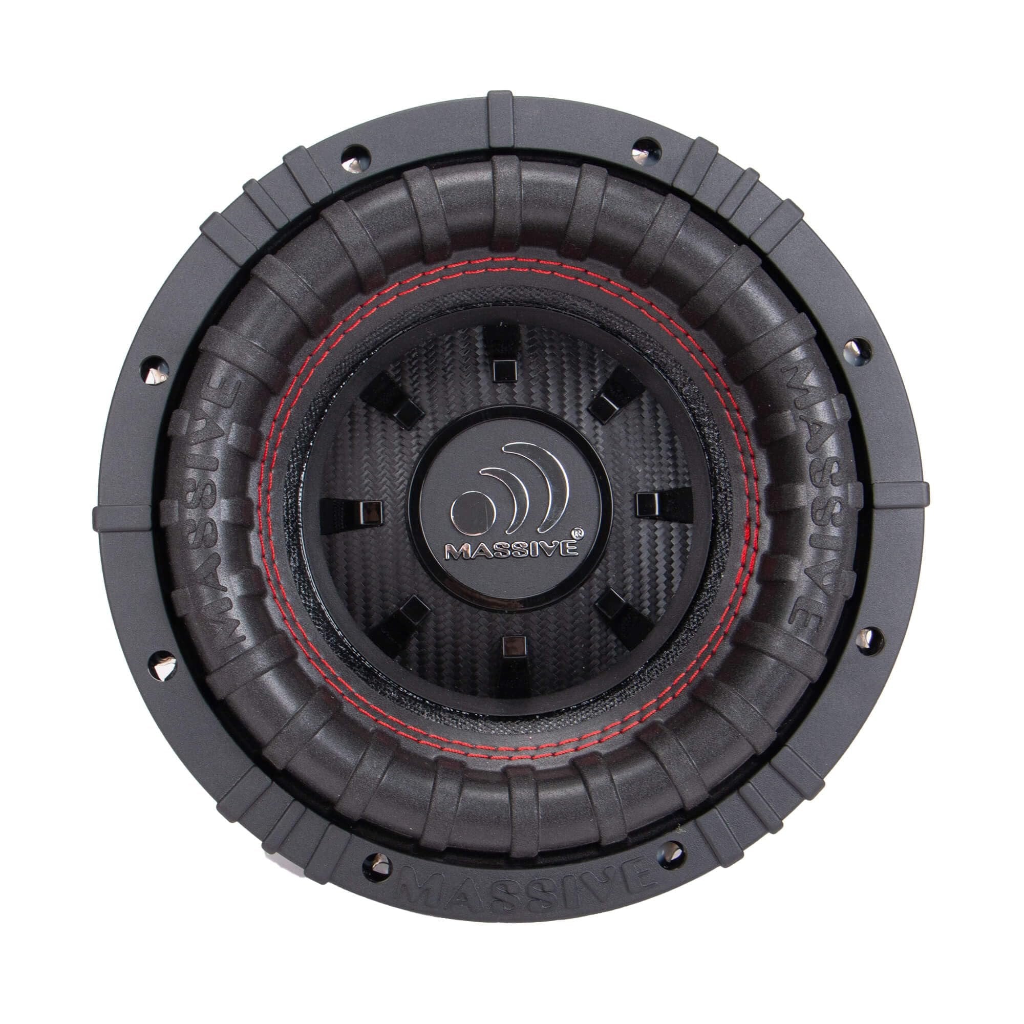 Massive Audio GTR84 | 8" 600 Watts RMS / 1200w MAX Dual 4 Ohm Subwoofer with Grill