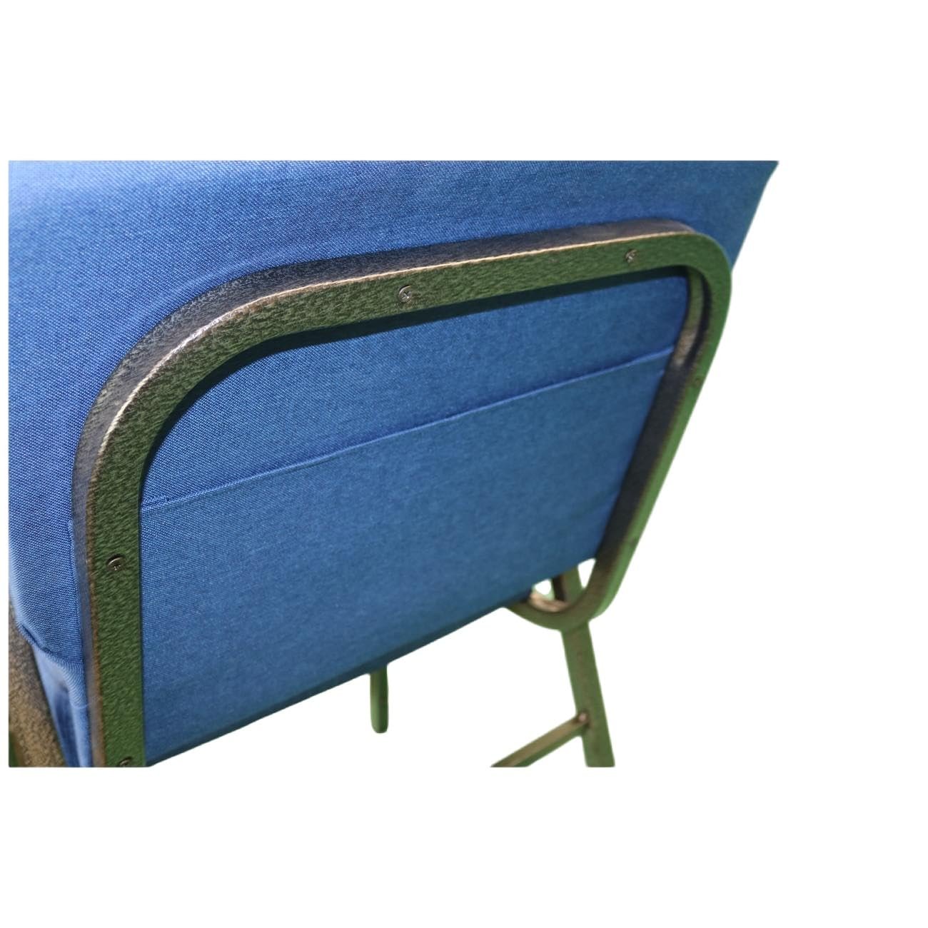 ANTAKIPRO AC771 4-Pack Cushion Chair with 30 Degree Backrest Incline Armrest Card Pocket Storage Ganging Device Handle Armchair Upholstered Banquet Padded Comfortable Sturdy Seat