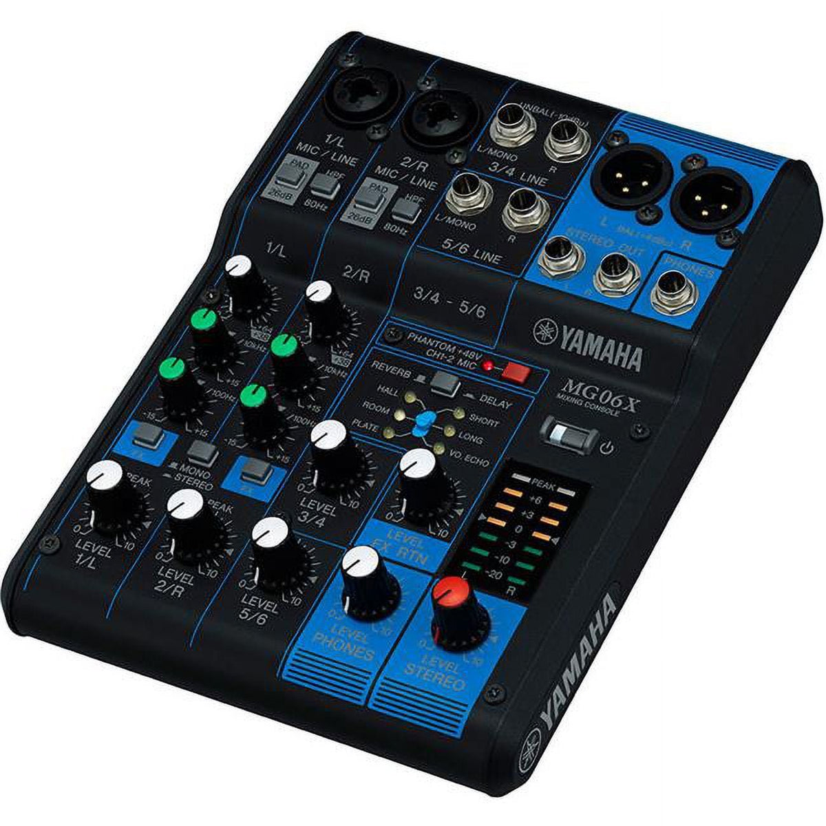 MG06X 6 Channel Mixer with SPX Effects