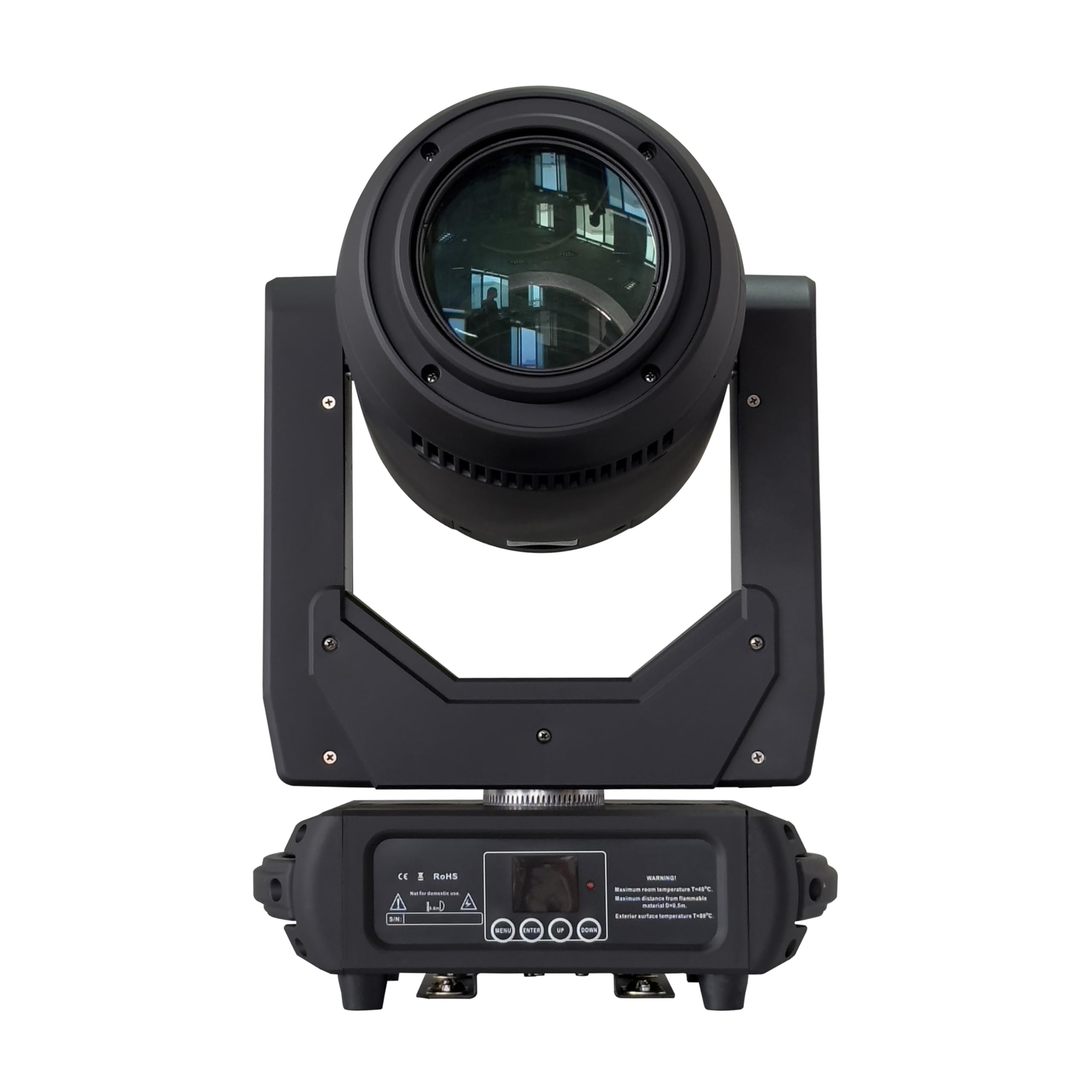ANTAKIPRO Moving Head Beam Light, 350W LED Moving Head Light with Gobos, Prism, Zoom, and DMX Control for DJ Lighting, Night Club Lights, Stage Productions, Concerts, and Events